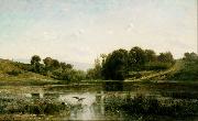 Charles-Francois Daubigny, Landscape at Gylieu (mk09)